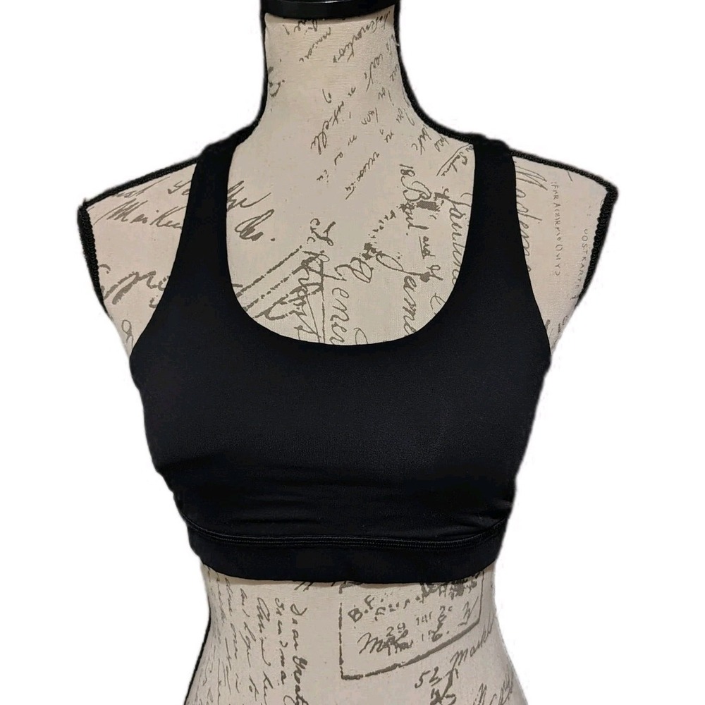 Lululemon Invigorate High Support Black B/C Cups Sports Bra 6 Womens Active Wear